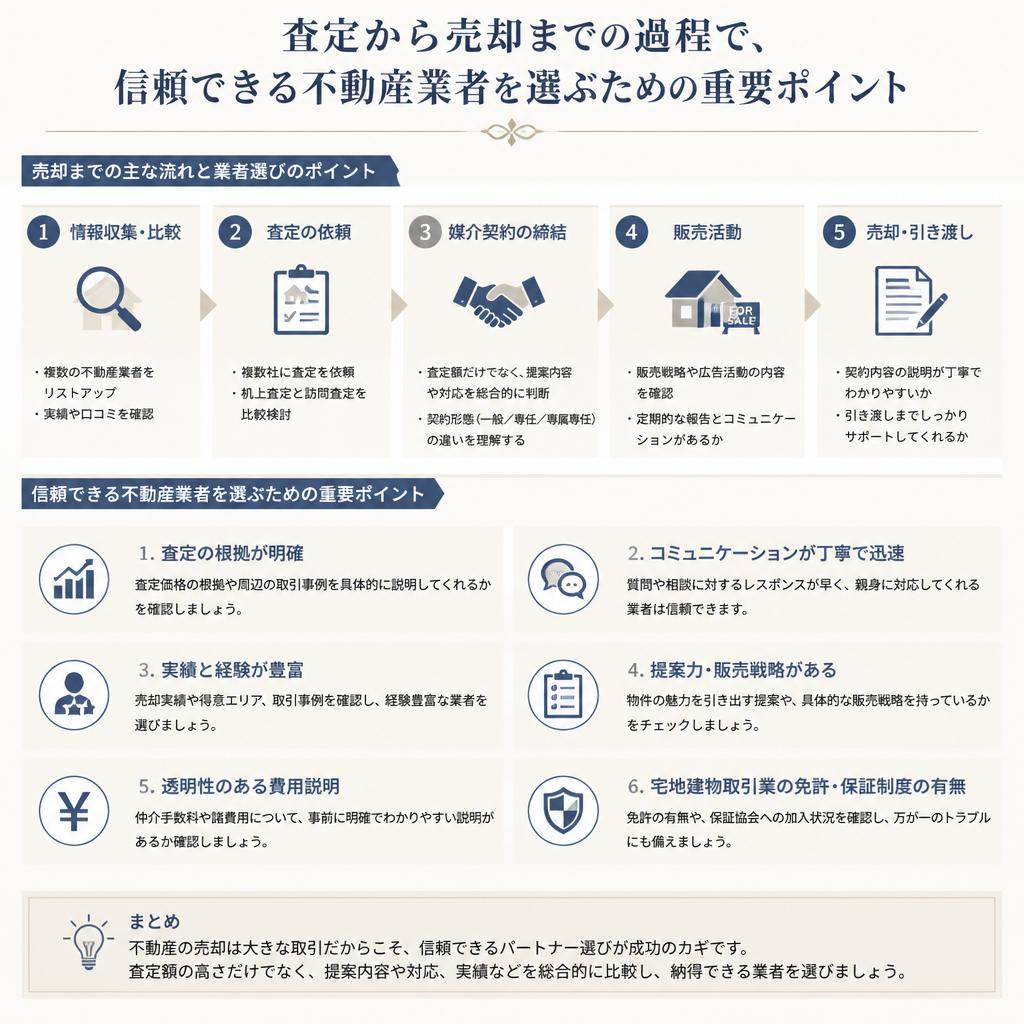 信頼できる不動産パートナーの選び方