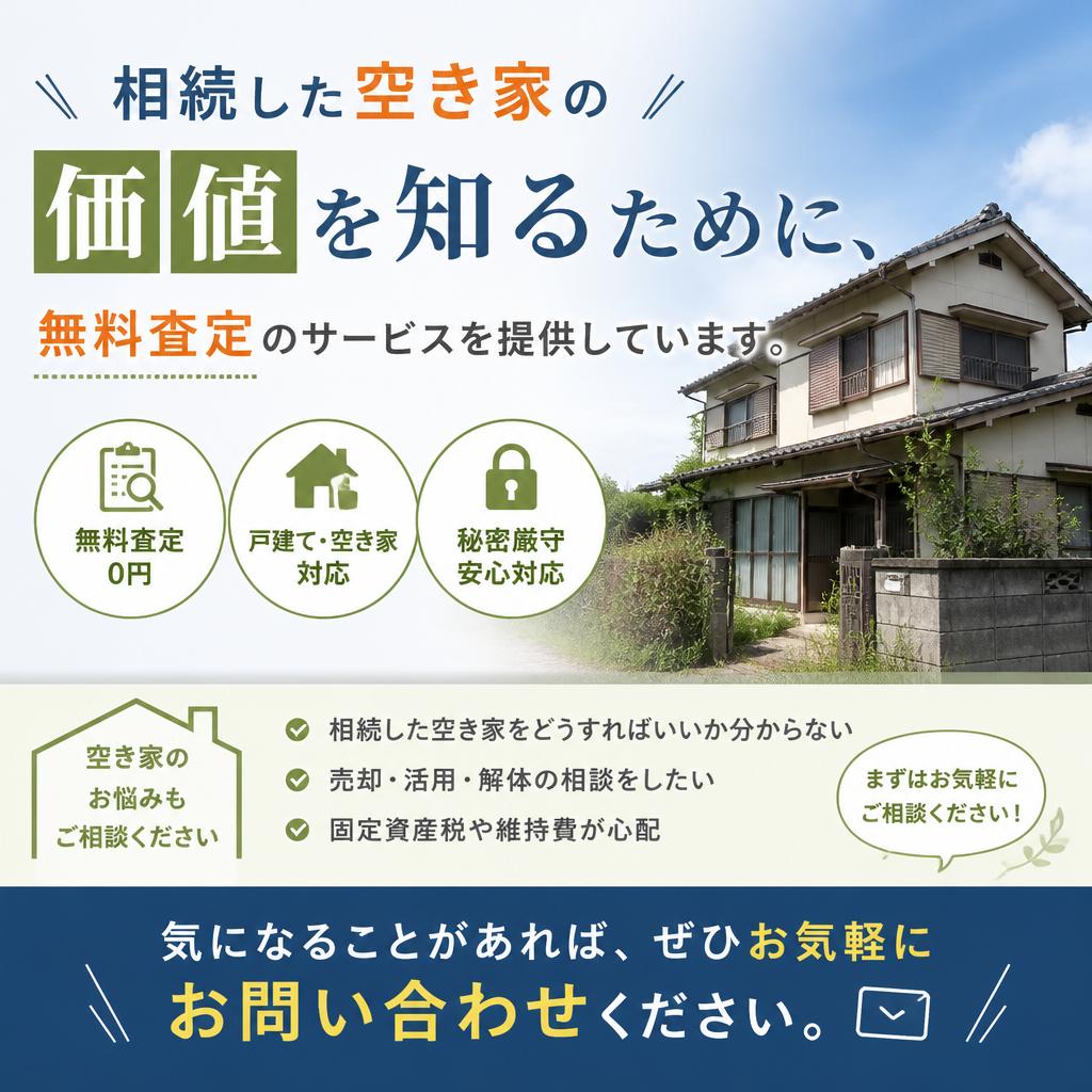 まずは相談を！無料査定をご利用ください
