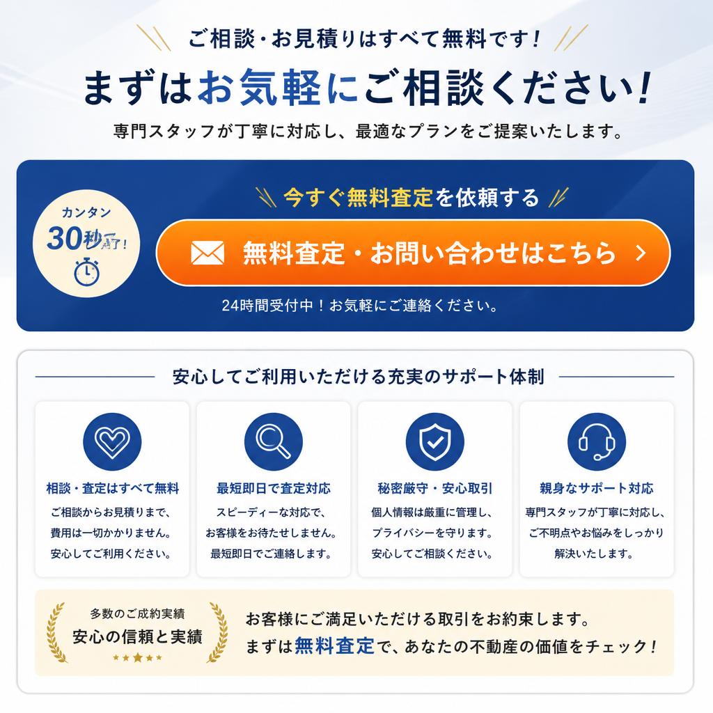 まずは気軽に相談を！