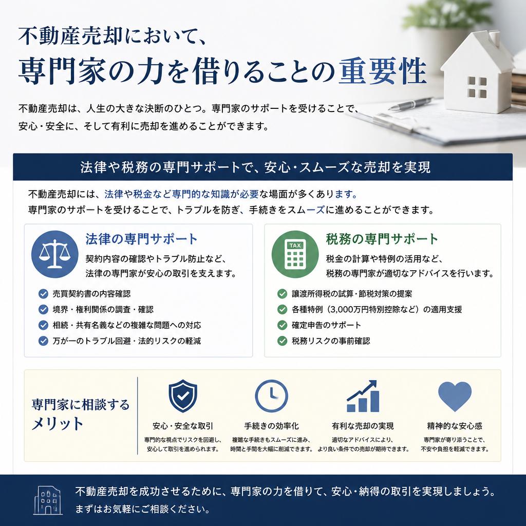 不動産専門家と連携するメリット