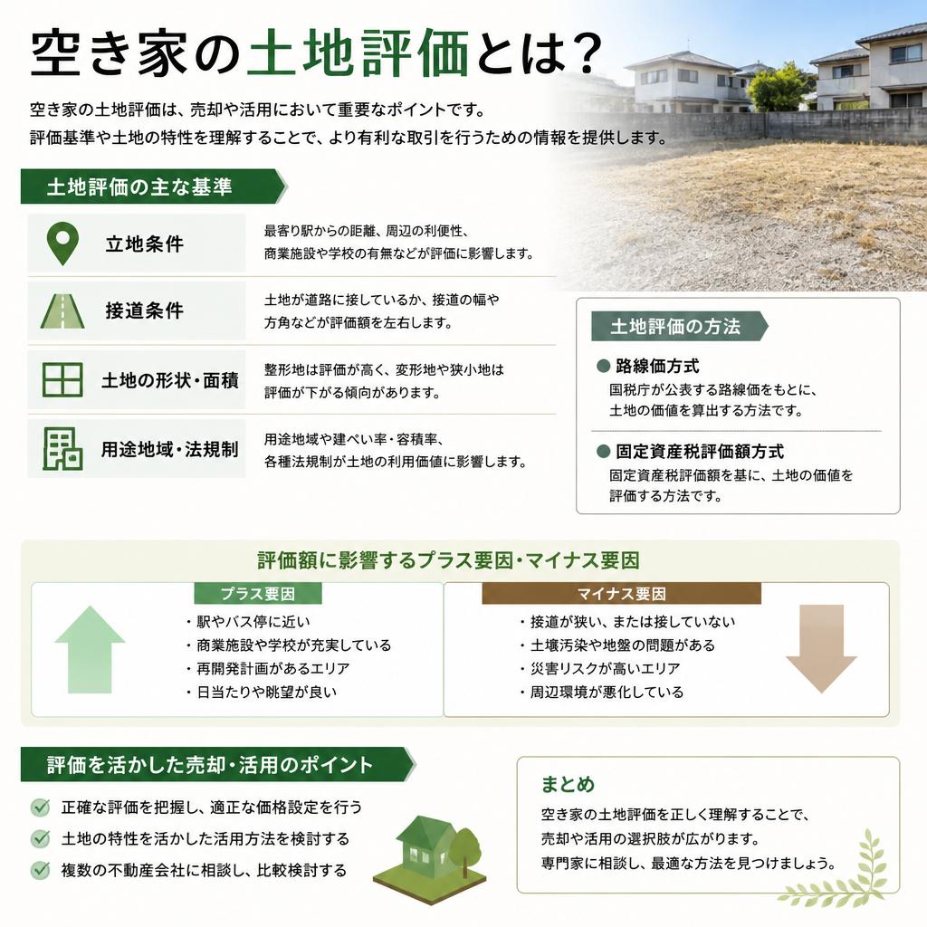 土地の評価方法について
