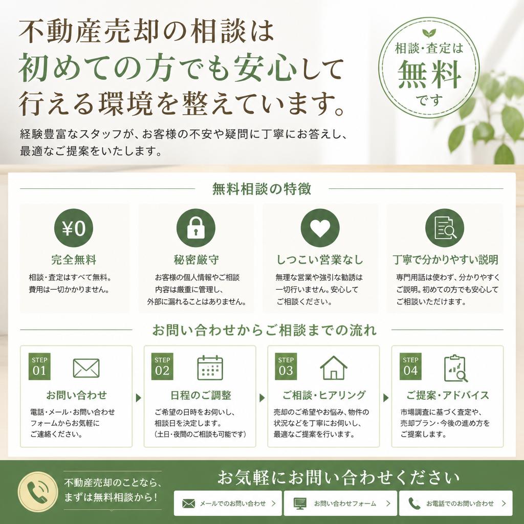 まずはお気軽にご相談を！