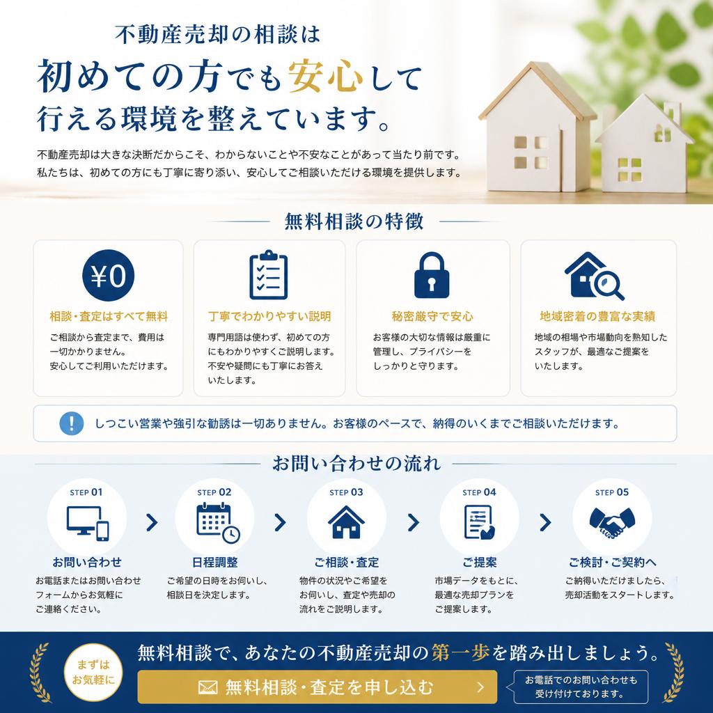 まずはお気軽にご相談を！