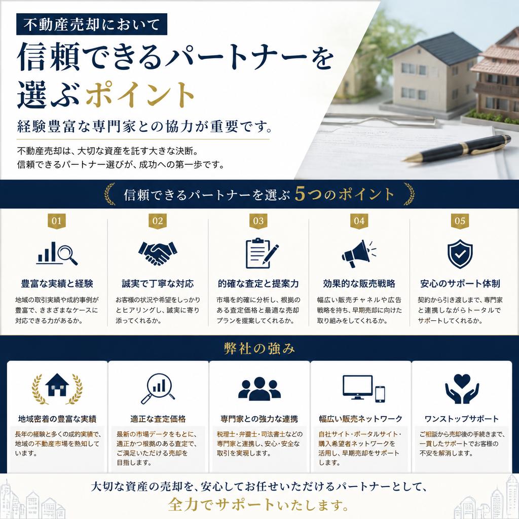 信頼できるパートナーの選び方