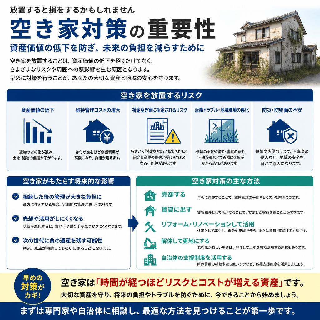 空き家対策の重要性